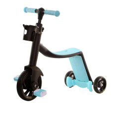 Універсальний транспорт для активного розвитку - дитячий 3 в 1: самокат-велосипед-беговел Універсальний транспорт для активного розвитку - дитячий 3 в 1: самокат-велосипед-беговел